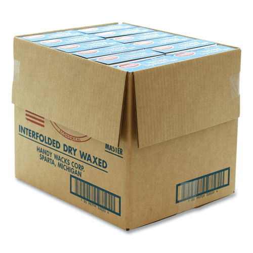 Interfolded Dry Waxed Paper, 10.75 X 12, 500 Box, 12 Boxes/carton