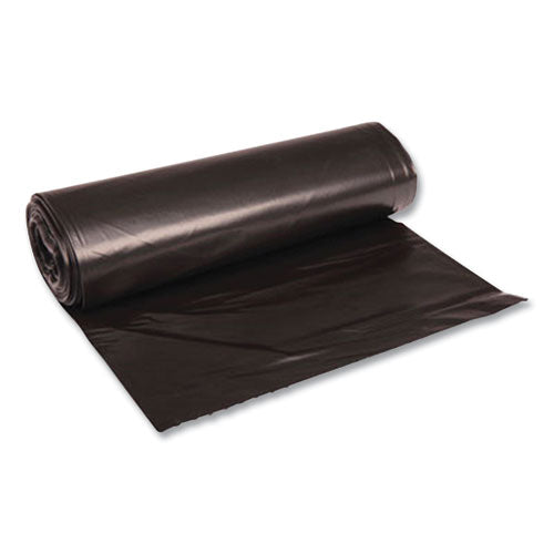 Linear Low Density Can Liners, 23 Gal, 0.9 Mil, 28 X 45, Black, 25 Bags/roll, 8 Rolls/carton