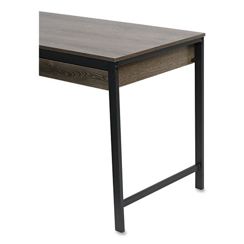 Modern Writing Desk, 47.24" X 23.62" X 29.92", Gray