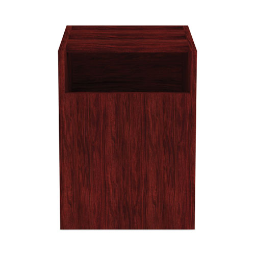 Alera Valencia Series Hanging Pedestal File, Left/right, 2-drawers: Box/file, Legal/letter, Mahogany, 15.63" X 20.5" X 19.25"