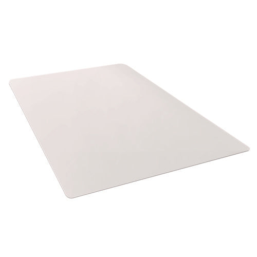 Ecotex Marlon Bioplus Rectangular Polycarbonate Chair Mat For Hard Floors, Rectangular, 46 X 60, Clear