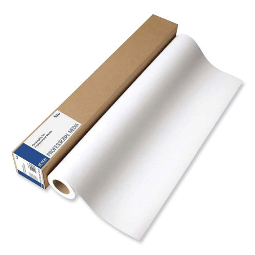 Proofing Paper Roll, 7 Mil, 44" X 164 Ft, Semi-matte; Resin White