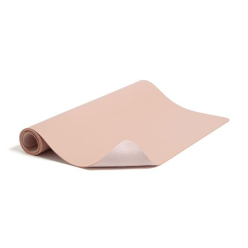 Vegan Leather Desk Pads, 36 X 17, Light Pink