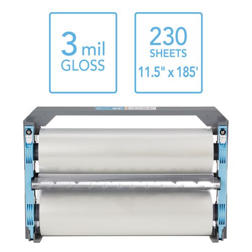 Foton 30 Reloadable Cartridge Laminating Film, 3 Mil, 11" X 185 Ft, Gloss Clear