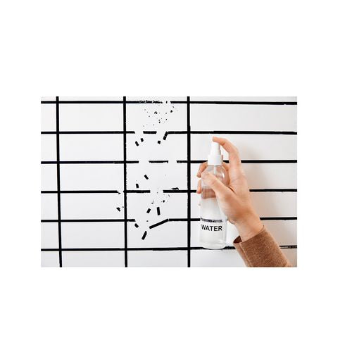 Easy Erase Permanent Marker Whiteboard Surface, Laminate Film, 72" X 48", White