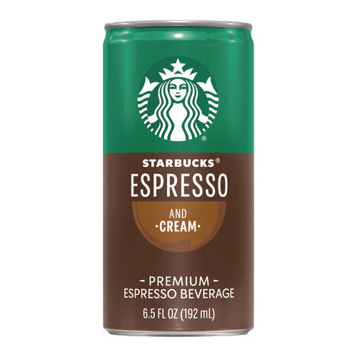 Cold Brew Coffee, Doubleshot Espresso And Cream, 6.5 Oz Can, 24/carton