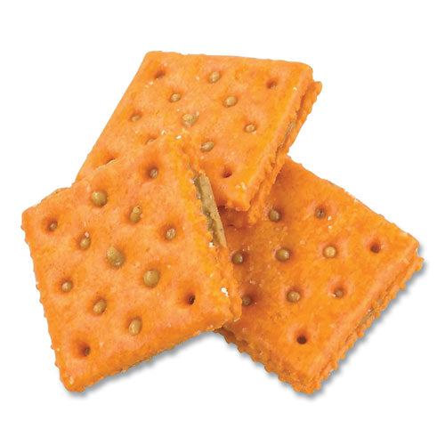 Toast Cheese Crackers, Peanut Butter, 1.5 Oz Packet, 24/box