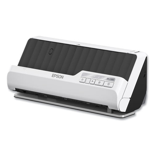 Ds-c490 Color Compact Desktop Document Scanner, 660 Dpi Optical Resolution, 20-sheet Auto Document Feeder