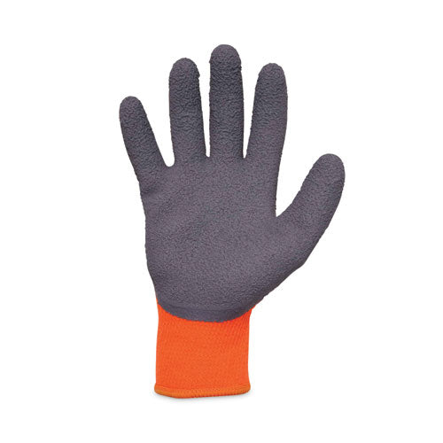 Proflex 7401 Coated Lightweight Winter Gloves, Orange, Medium, Pair