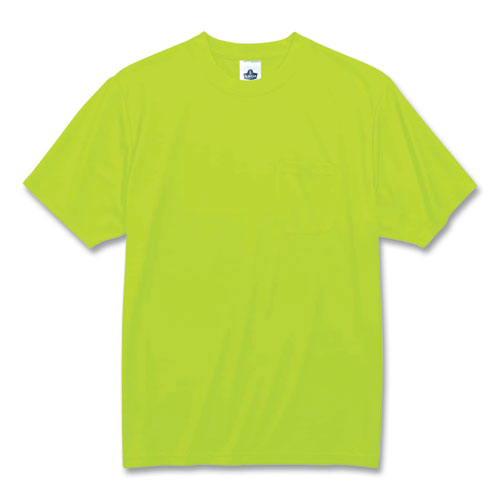 Glowear 8089 Non-certified Hi-vis T-shirt, Polyester, 2x-large, Lime