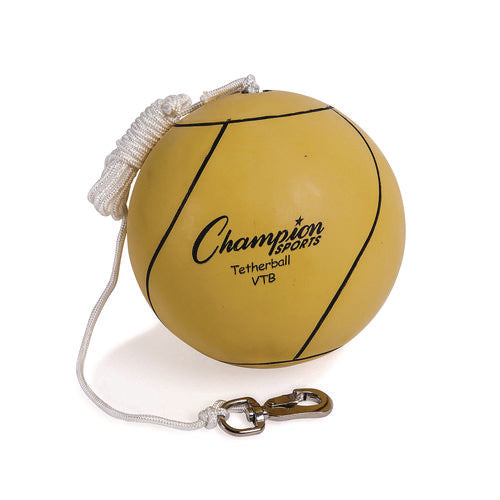 Deluxe Tetherball Tournament Set, Ball/24" Telescopic Poles/102" Cord/carry Case/pump/needle