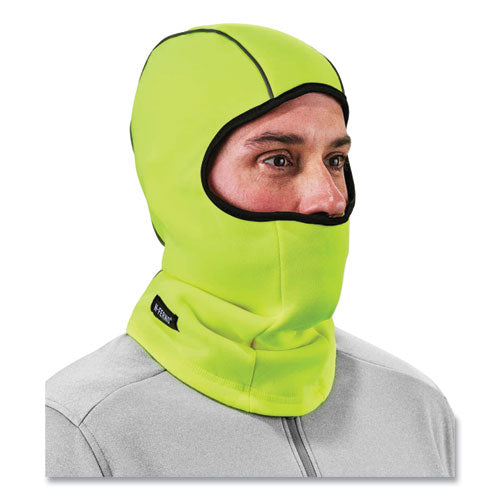 N-ferno 6821 Fleece Balaclava Face Mask, One Size Fits Most, Lime