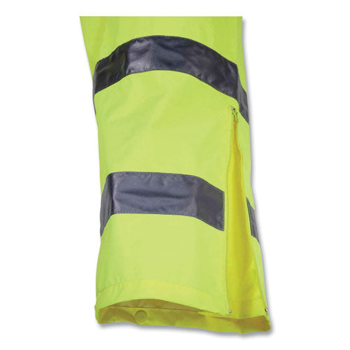 Glowear 8925 Class E Hi-vis Thermal Pants, 4x-large, Lime