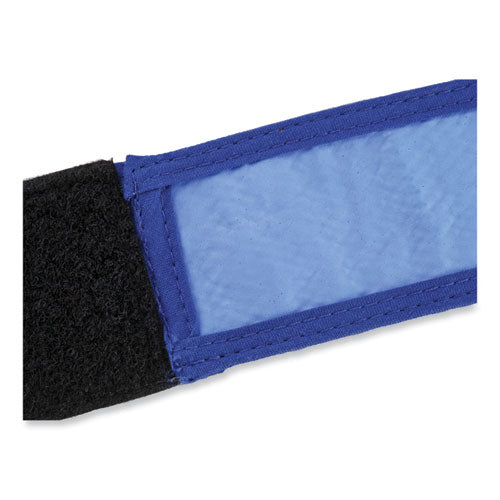 Chill-its 6705ct Cooling Pva Hook And Loop Bandana Headband, One Size Fits Most, Black