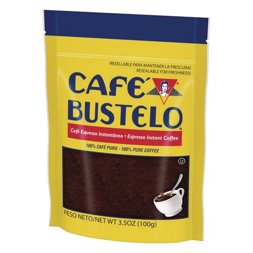 Cafe Bustelo Instant Coffee, Espresso, 3.5 Oz Packet