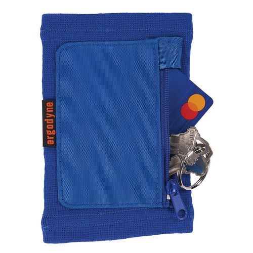 Squids 3388 Wrist Id/badge Holder, Vertical, Blue, 3.5 X 5.5 Holder, 2.75 X 3.75 Insert