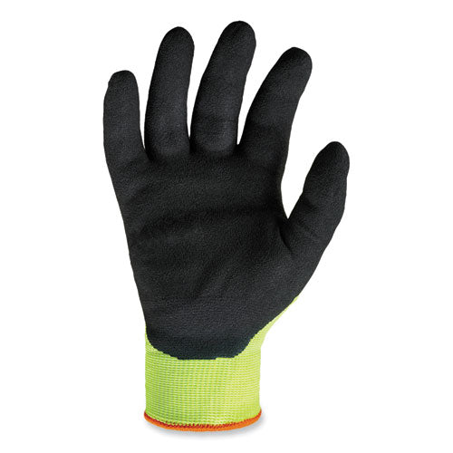 Proflex 7021-case Hi-vis Nitrile Coated Cr Gloves, Lime, X-large, 144 Pairs/carton