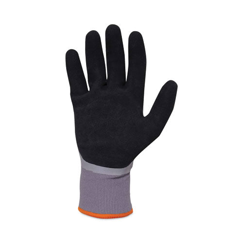 Proflex 7501 Coated Waterproof Winter Gloves, Gray, Large, Pair