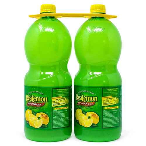 Lemon Juice From Concentrate, 48 Oz Bottle, 2/pack, 2 Packs/carton