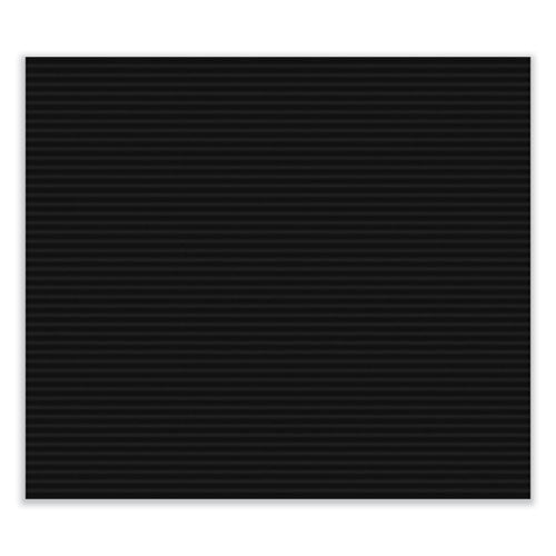 Enclosed Letterboard, 24.13" X 33.75", Black Surface, Powder-coated Gray Aluminum Frame