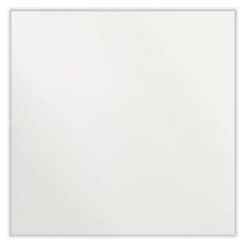 Coda Low Profile Circular Magnetic Glassboard, 36" X 36", White Surface