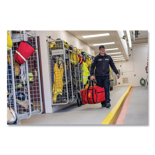 Arsenal 5005p Fire + Rescue Gear Bag, Polyester, 39 X 15 X 15, Red