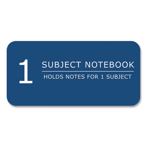 Subject Wirebound Promo Notebook, 1-subject, Med/college Rule, Assorted Cover, (70) 10.5 X 8 Sheets, 24/carton