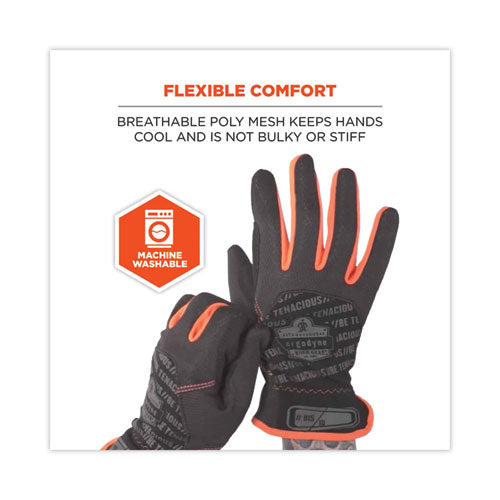 Proflex 815 Quickcuff Mechanics Gloves, Black, Small, Pair