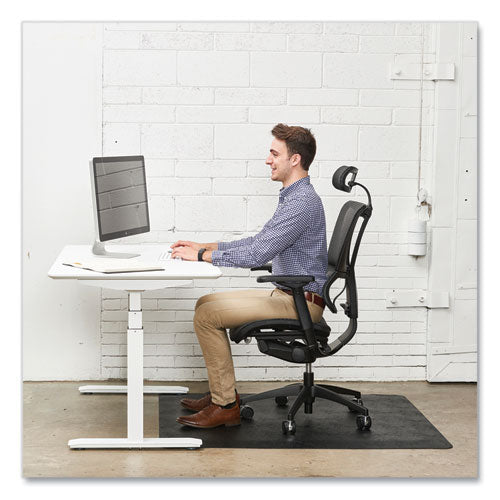 Ergonomic Sit Stand Mats, 60 X 46, Black, 25/pallet