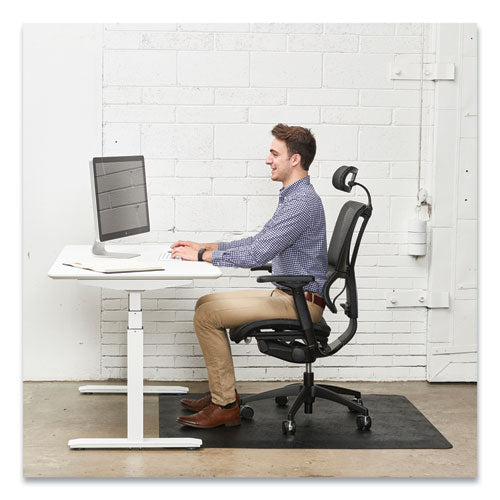 Ergonomic Sit Stand Mat, 48 X 36, Black, 25/pallet