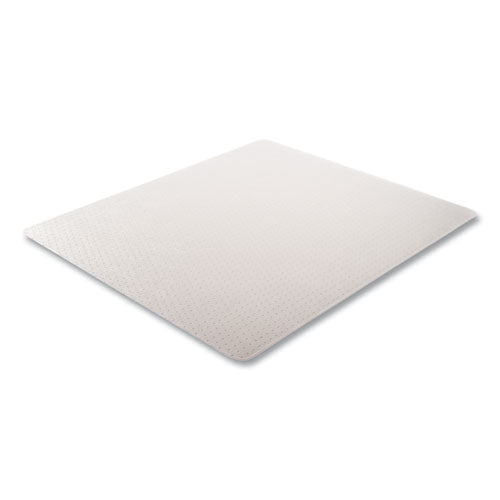 Duramat Moderate Use Chair Mat For Low Pile Carpeting, Rectangular, 46 X 60, Clear, 50/pallet