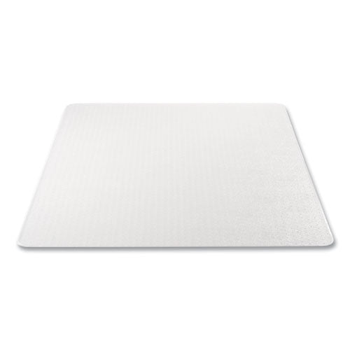 Duramat Moderate Use Chair Mat For Low Pile Carpeting, Rectangular, 46 X 60, Clear, 25/pallet