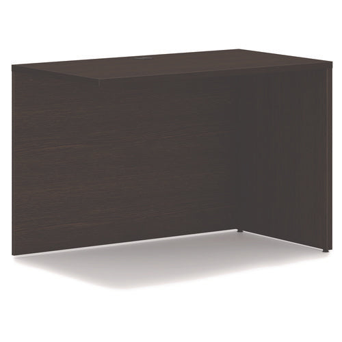 Mod L-station Double Pedestal Desk Bundle, 66" X 72" X 29", Java Oak