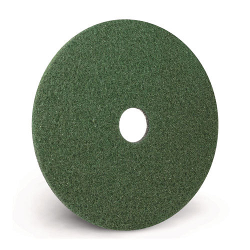 Black Diamond 3000 Grit Diamond Pad, 20" Diameter, Black/green, 2/carton