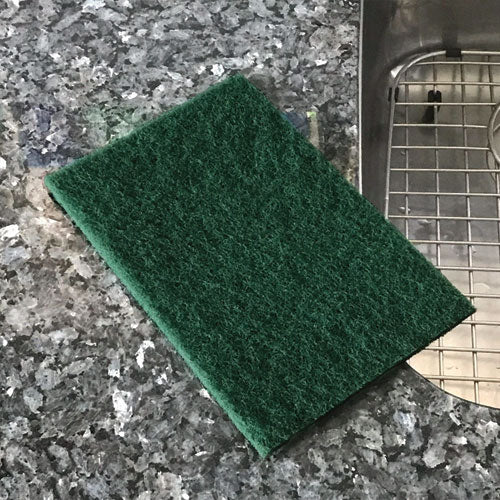 90-96 Medium Duty Hand Cleaning Pad, 6 X 9, Green, 20/pack, 3 Packs/carton