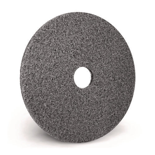 Black Diamond 800 Deep Cleaning Pad, 20" Diameter, 800 Grit, Black/gray, 2/carton