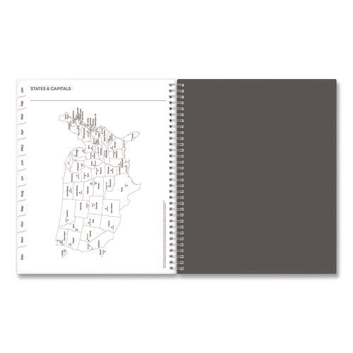 Montauk Weekly/monthly Planner, Abstract Artwork, 11 X 8.5, Multicolor Cover, 12-month (jan To Dec): 2025