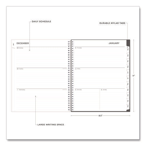 Montauk Weekly/monthly Planner, Abstract Artwork, 11 X 8.5, Multicolor Cover, 12-month (jan To Dec): 2025