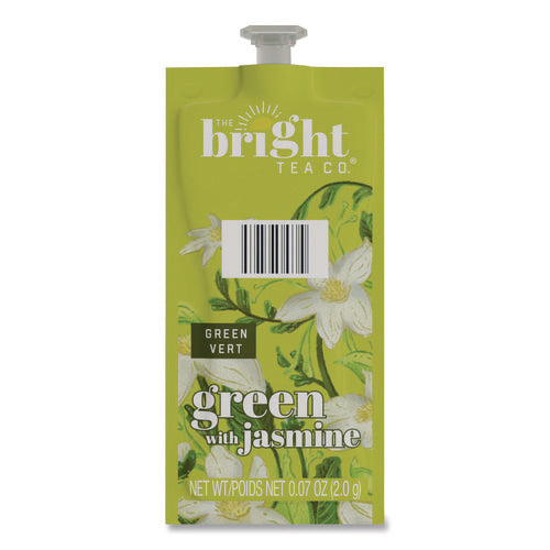 The Bright Tea Co. Green With Jasmine Tea Freshpack, Green With Jasmine, 40/carton