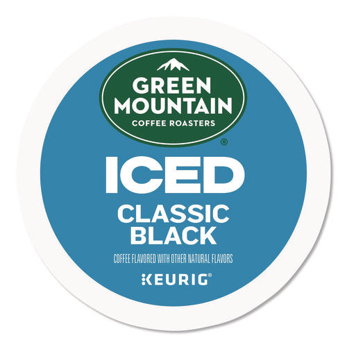 Classic Black Brew Over Ice Coffee K-cups, 0.4 Oz, 24/box