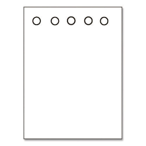 Laser Cut Sheets, 92 Bright, Side: 5-hole Punched, 20 Lb Bond Weight, 8.5 X 11, White, 500 Sheets/ream, 5 Reams/carton