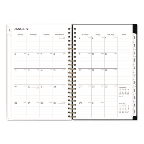 Nevaeh Weekly/monthly Planner, Wildflowers Artwork, 8 X 5, Multicolor/black Cover, 12-month (jan To Dec): 2025