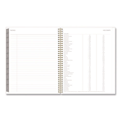 Kelly Ventura Mimosa Weekly/monthly Planner, Luscious Lemons Artwork, 11 X 8.5, Yellow/white Cover, 12-month (jan-dec): 2025