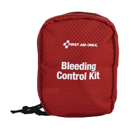 Right Response Bleeding Control Kit For Limb And Chest Wounds, 16 Pieces, Fabric Pouch