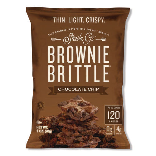 Chocolate Chip Crisps, 1 Oz Bag, 6/pack