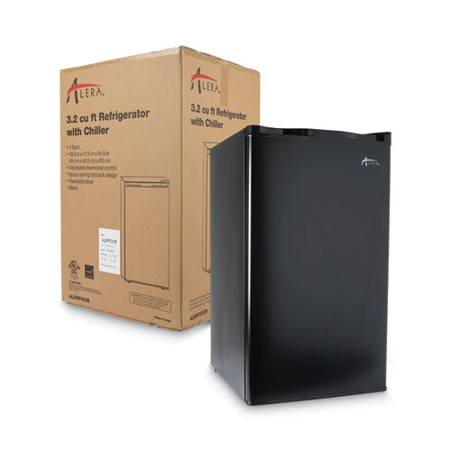 3.2 Cu. Ft. Refrigerator With Chiller Compartment, Black