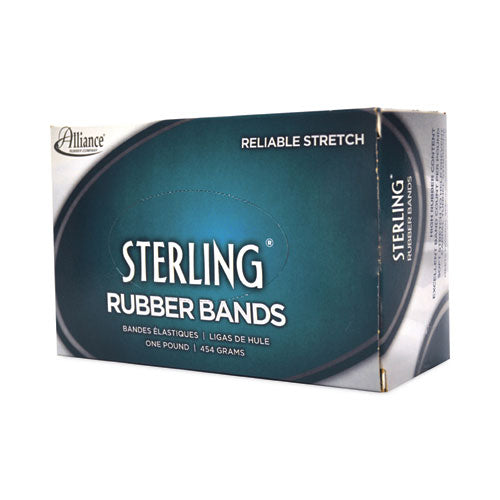 Sterling Rubber Bands, Size 10, 0.03" Gauge, Crepe, 1 Lb Box, 5,000/box