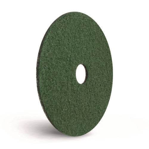 Black Diamond 3000 Grit Diamond Pad, 17" Diameter, Black/green, 2/carton