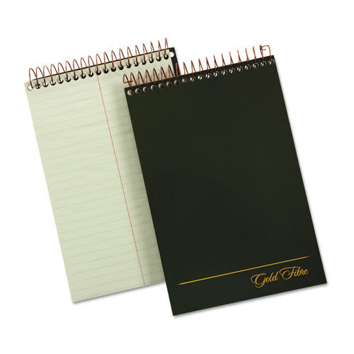 Steno Pads, Gregg Rule, Blue Cover, 80 Green-tint 6 X 9 Sheets