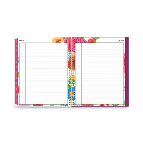 Mahalo Academic Year Create-your-own Cover Weekly/monthly Planner, Floral Artwork, 11 X 8.5, 12-month (july-june): 2023-2024